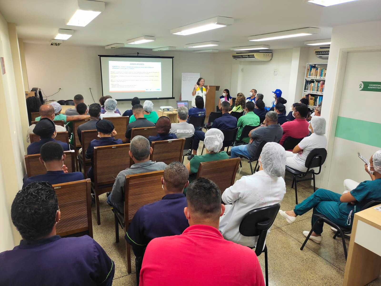 CIPA E SESMT Promovem Palestra Sobre Arboviroses Em Parceria A